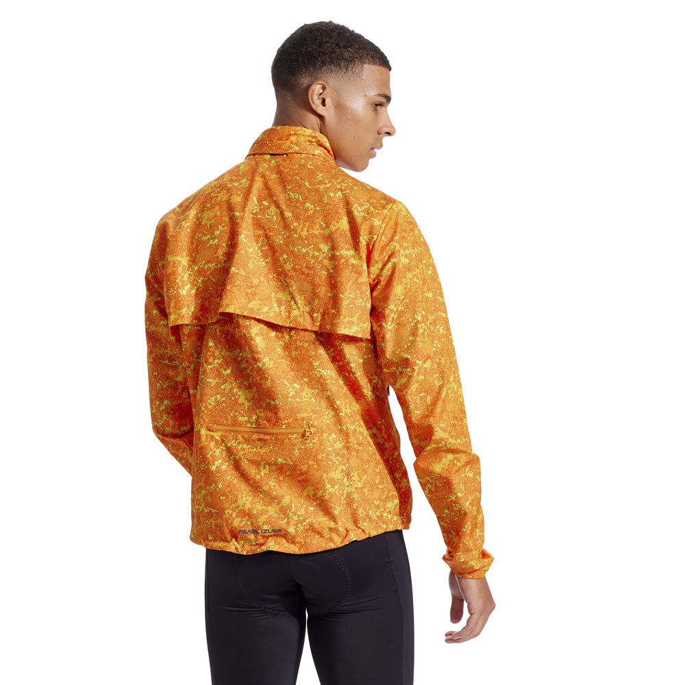 Men's Quest Barrier Convertible Jacket - Waterproof Windbreaker with Detachable Hood for Hiking, Camping & Outdoor Adventures