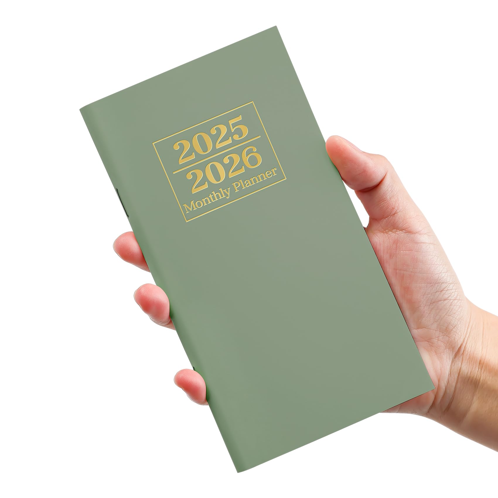 2025-2026 Pocket Calendar - 2 Year Monthly Planner (Jan 2025-Dec 2026) - Small 6.5
