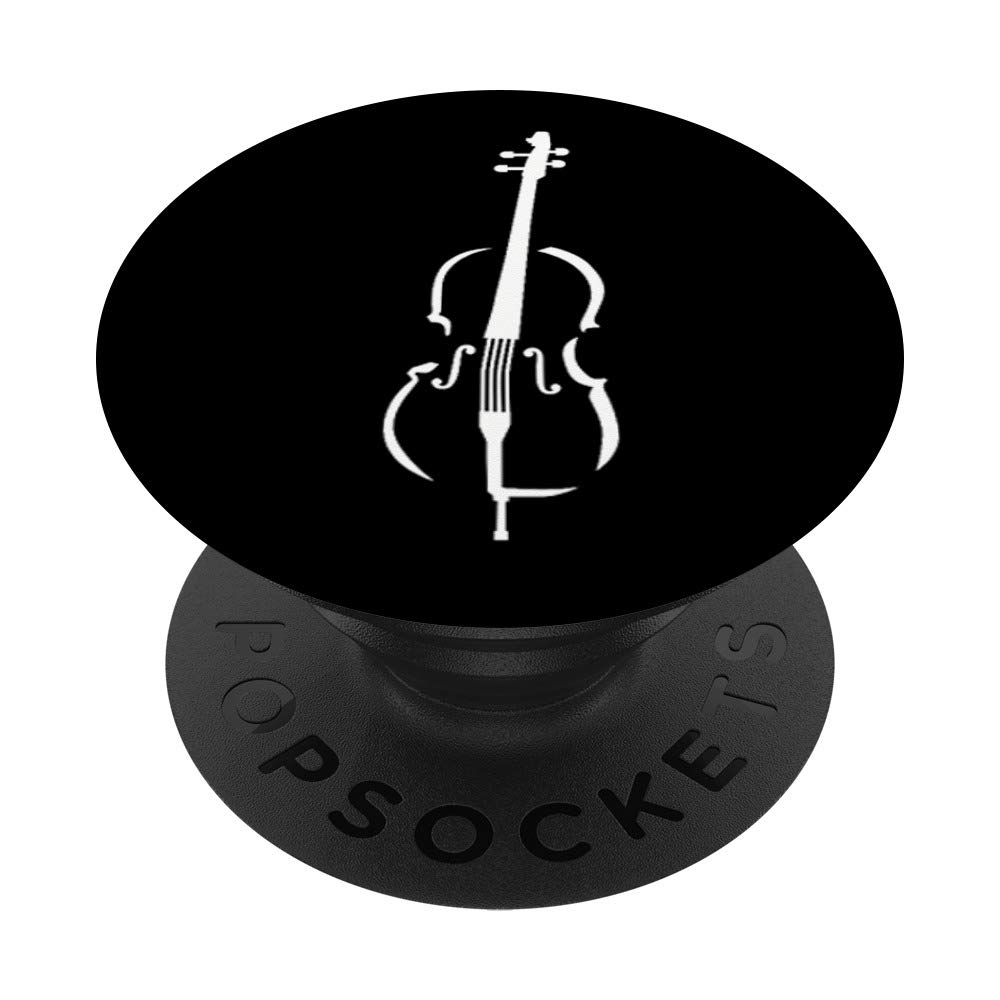 Premium Cello-Themed PopSockets Phone Grip & Stand - Compatible with iPhone, Samsung & Tablets - Perfect for Musicians, Music Lovers & Students