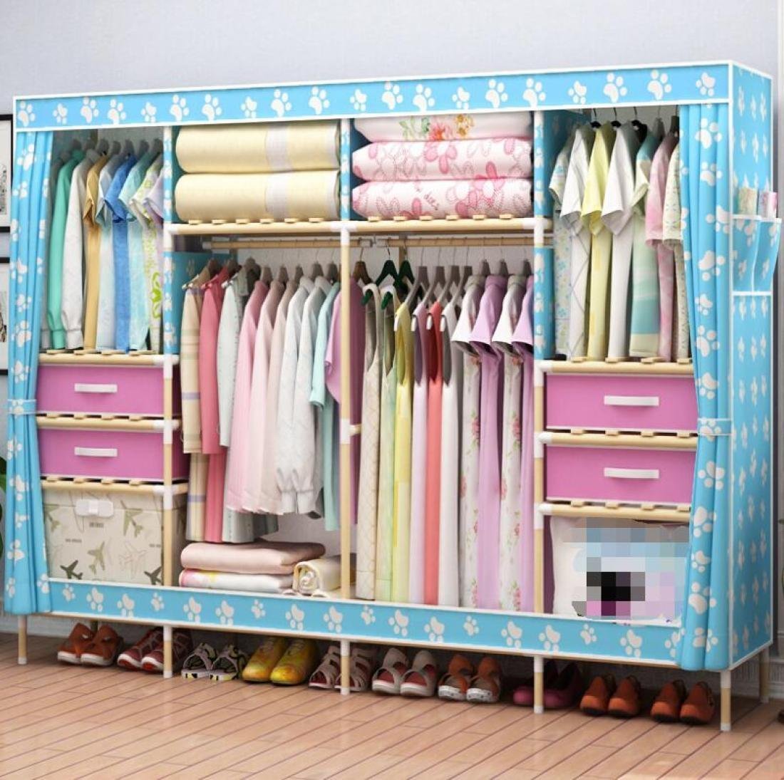 Portable Foldable Closet Organizer - 80