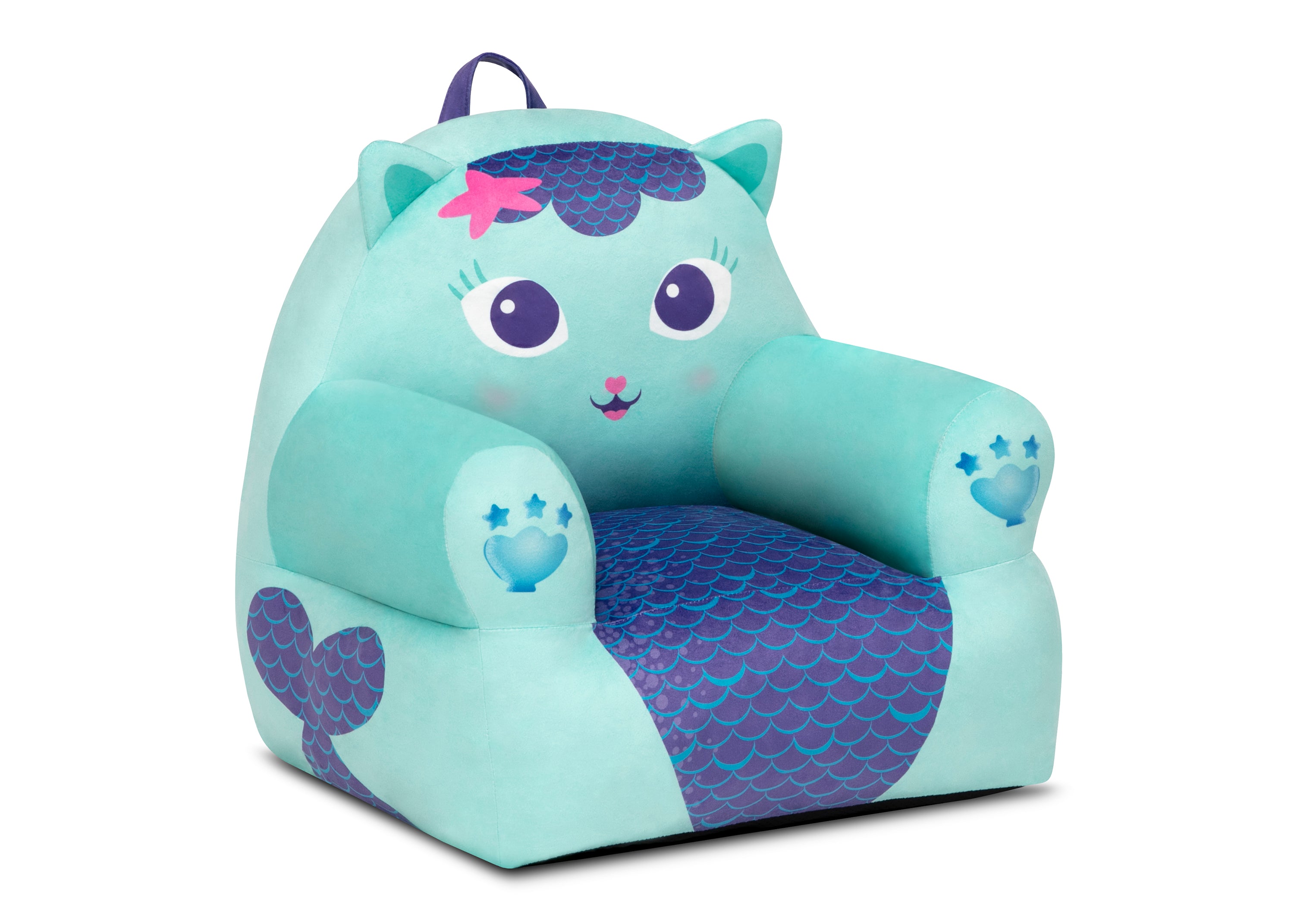 Gabby's Dollhouse Cozee Buddy Chair - Kids Plush Armchair for Playroom, Bedroom & Reading Nook | Soft & Comfortable Toddler Chair for Girls & Boys | Perfect Gift for Birthday & Christmas