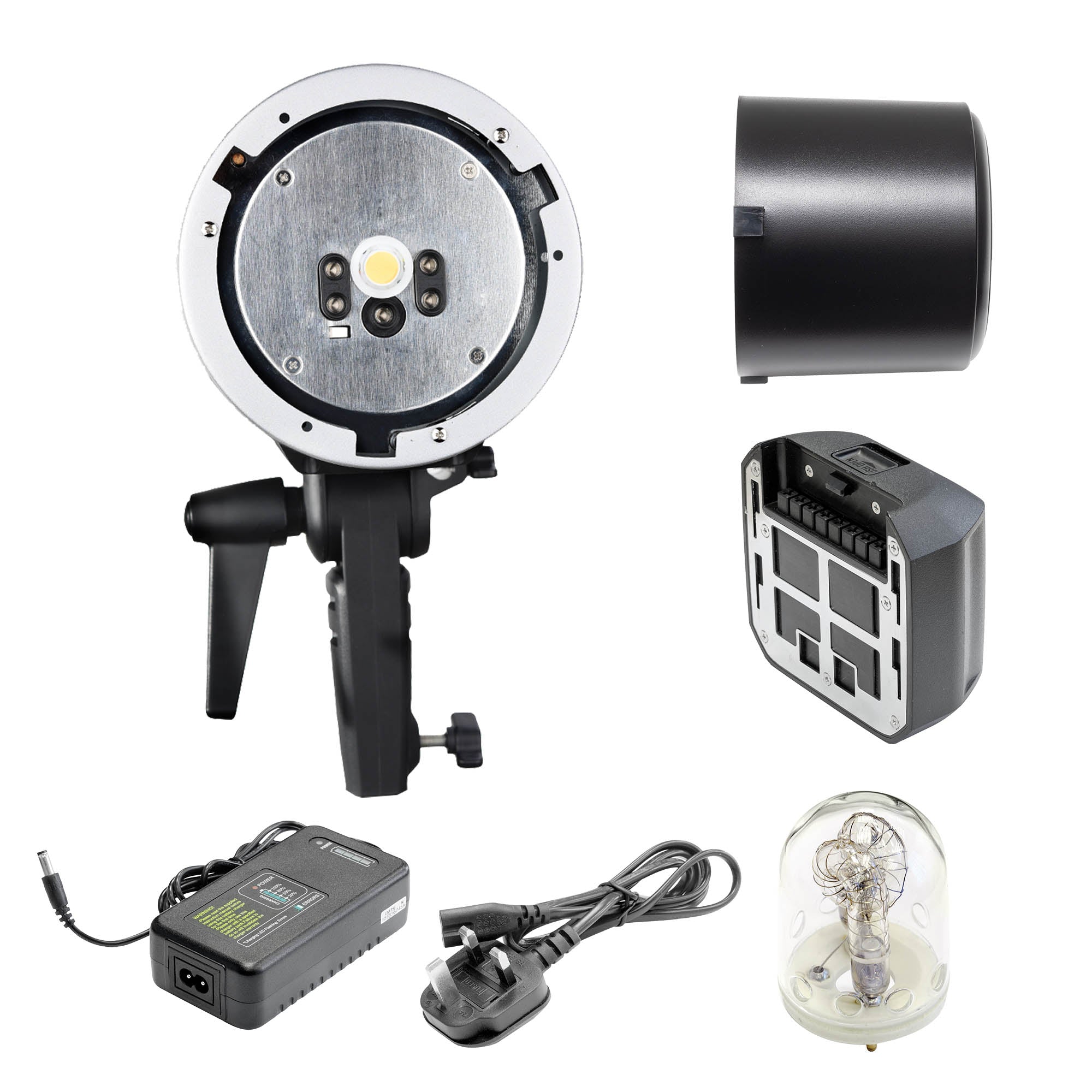 Professional CITI600 Manual Studio Flash with Bowens Mount (Godox AD600BM) - Perfect for Portrait, Fashion, and Product Photography