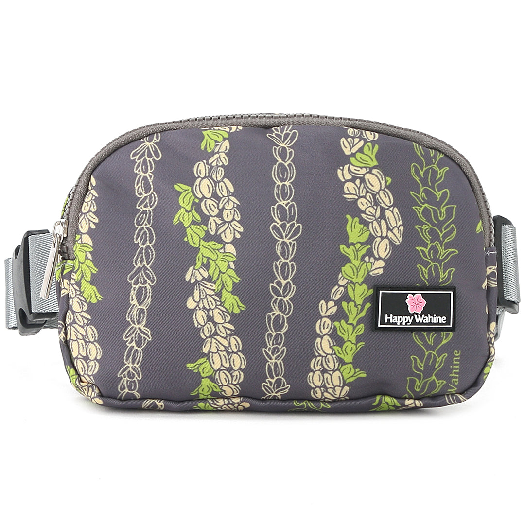 Jenna Pakalana Grey Belt Bag - Stylish & Comfortable Waist Pack for Travel, Running, Hiking & Everyday Use