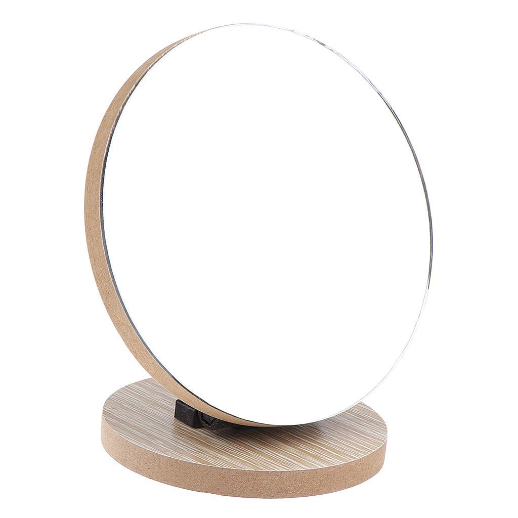 360° Adjustable LED Cosmetic Mirror with Stand - Perfect for Shaving, Makeup & Bathroom Vanity - Ideal for Home, Salon & Travel Use