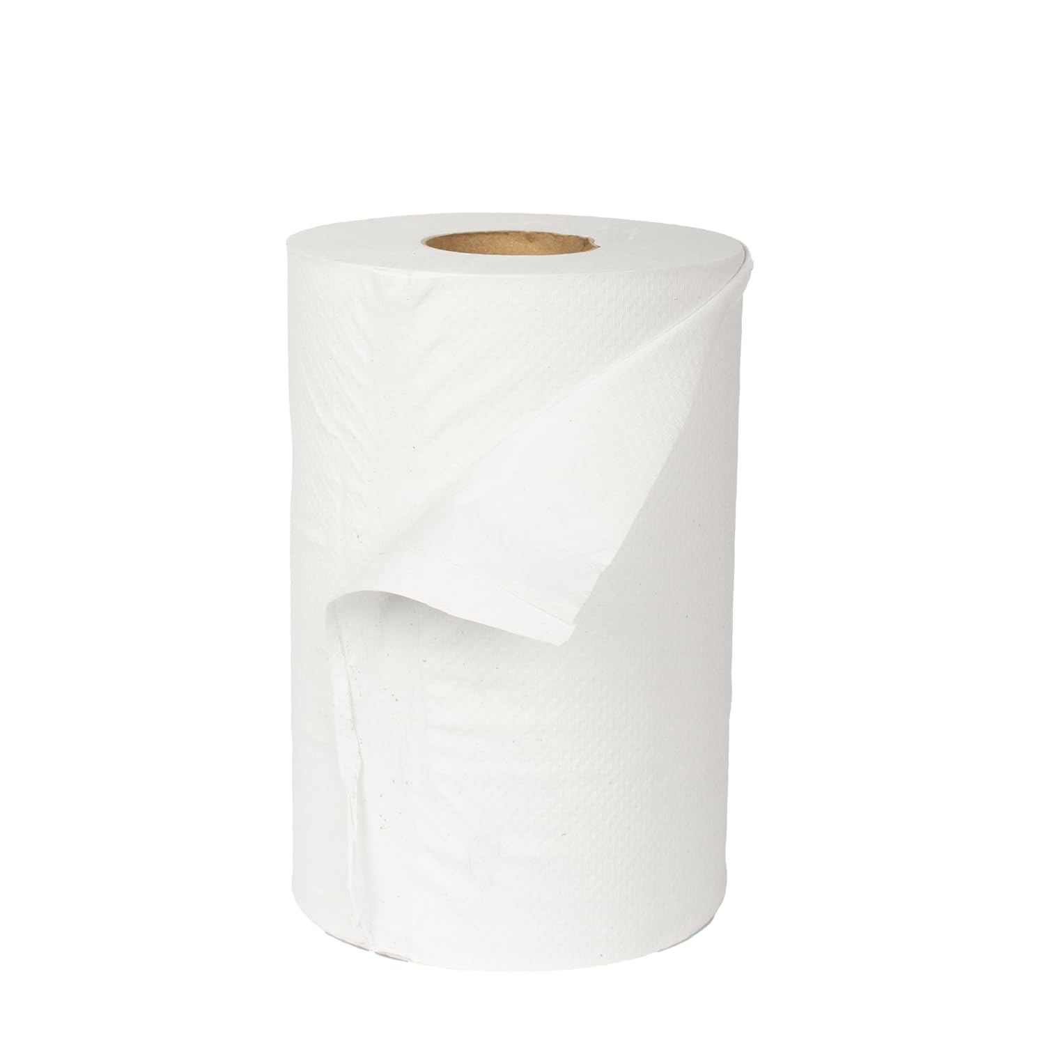 Karat JS-RTW350 White Junior Paper Towel Roll - 12 Pack | Compact & Absorbent for Small Hands | Perfect for Kids' Art Projects, Classroom Cleanup & Kitchen Use