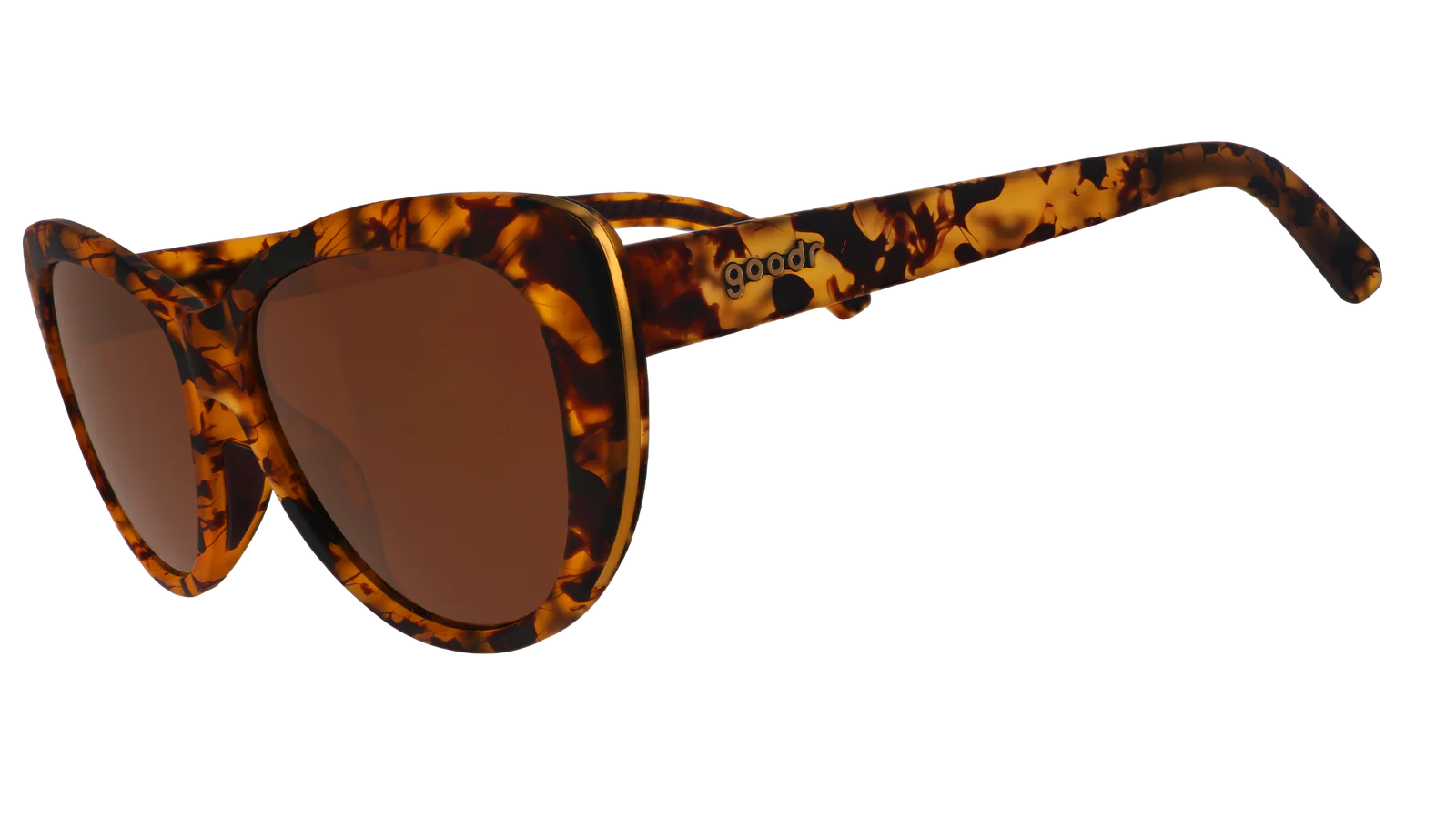 Goodr The Catwalk's Meow Sunglasses - Stylish Cat Eye Shades for Women | UV Protection & Polarized Lenses | Perfect for Running, Driving & Outdoor Activities