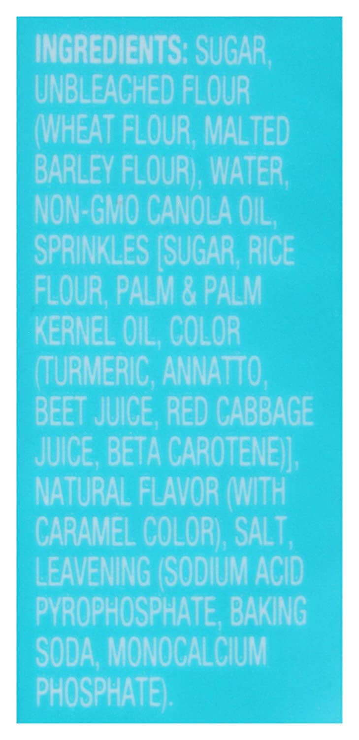 Vegan Birthday Cake Blondies with Sprinkles - Kosher Certified, Preservative-Free, Pack of 8 Individually Wrapped 2.5 oz Bars - Delicious Dessert Treats for Parties, Gifts & Holiday Celebrations | Perfect for Birthdays, Office Snacks & Special Occasions
