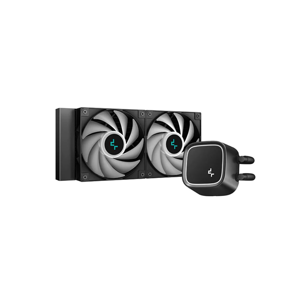 Deepcool LE500 240mm RGB LED Liquid CPU Cooler - High Performance AIO Water Cooling System for Gaming PC & Overclocking - Perfect for Intel/AMD Processors