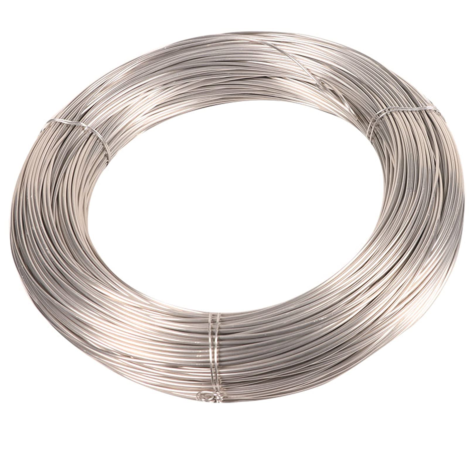 2mm Aluminum Gardening Wire - 0.5KG (59m) for Plant Support, DIY Crafts & Home Decor - Durable Flexible White Metal Wire for Vine Training, Floral Arrangements & Outdoor Projects