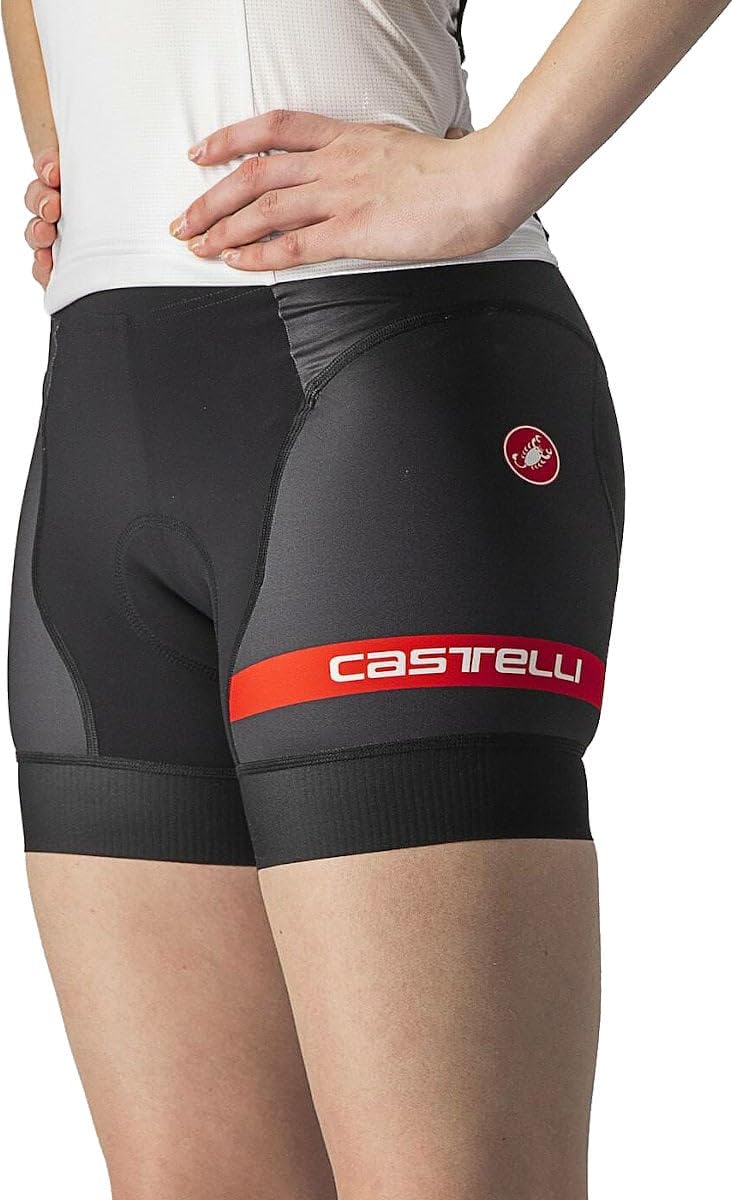 Castelli Free 2 Women's Cycling Shorts - Black, Medium Size | High-Performance Bike Shorts for Road & Mountain Biking | Comfortable & Breathable for Long Rides
