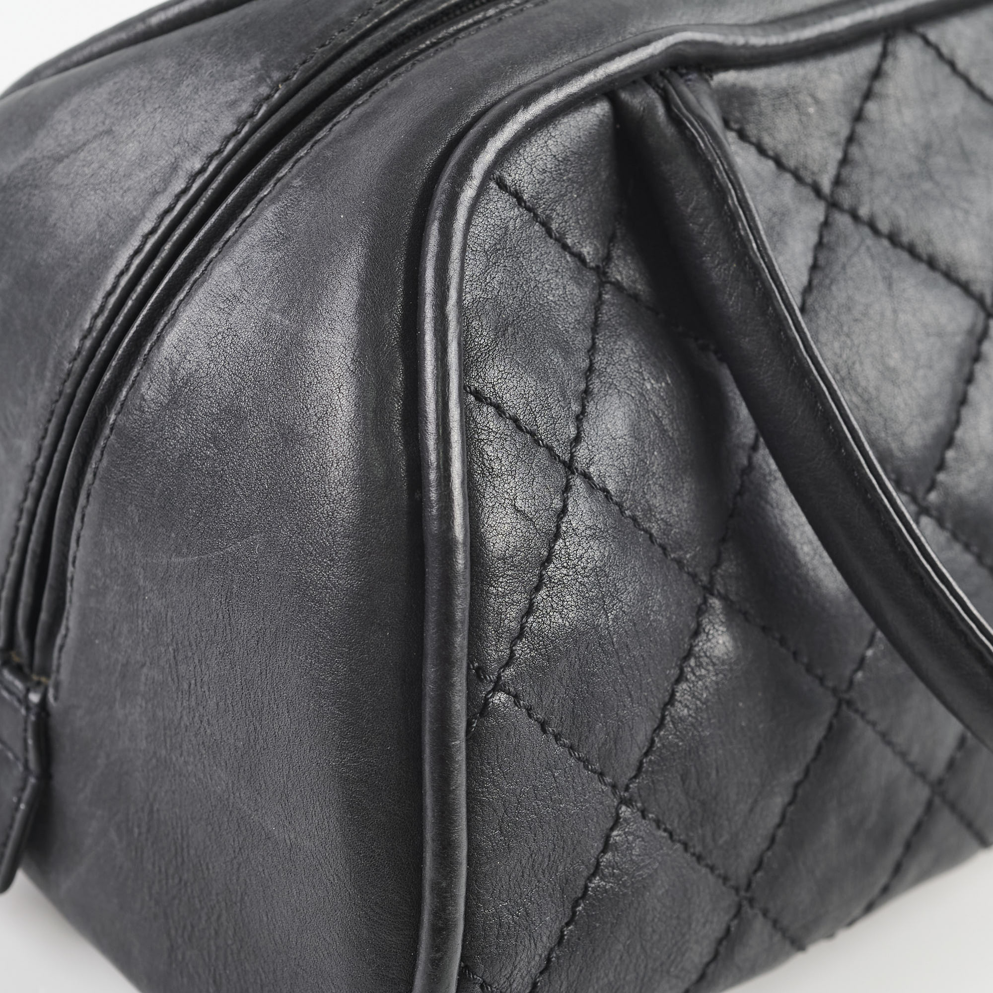 Chanel CC Bowling Bag Black - Luxury Designer Handbag for Women | Perfect for Work, Travel & Evening Events