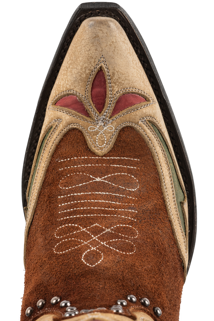 Old Gringo Double D Ranch Women's Yellowstone Cowboy Boots - Tan Western Boots for Country Riding, Line Dancing & Outdoor Adventures