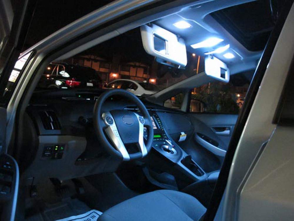 Premium SMD LED Interior Lights Kit - Xenon White - Compatible with 2013 Infiniti JX35 | Car Interior Lighting Upgrade for Dashboard, Footwell, and Dome Lights