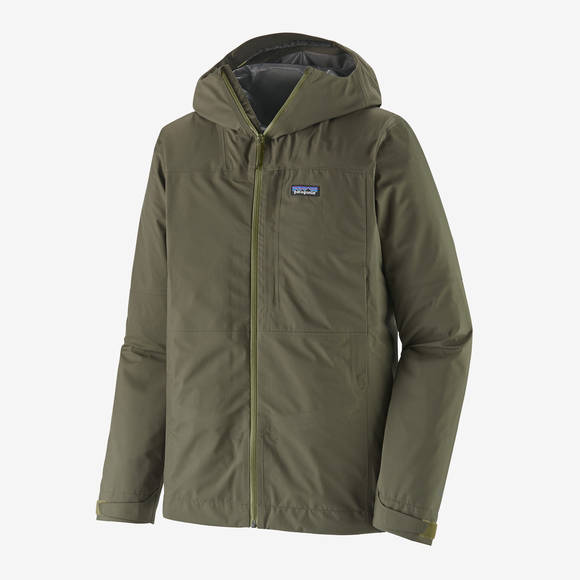 Boulder Fork Men's Waterproof Rain Jacket - Lightweight Windproof Outdoor Jacket for Hiking, Camping & Travel