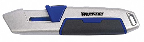 Best Safety Knife 6.5 Inch - Black, Blue & Silver Options | Heavy Duty Utility Knife for Warehouse, Construction & Packaging | OSHA Compliant Cutting Tool