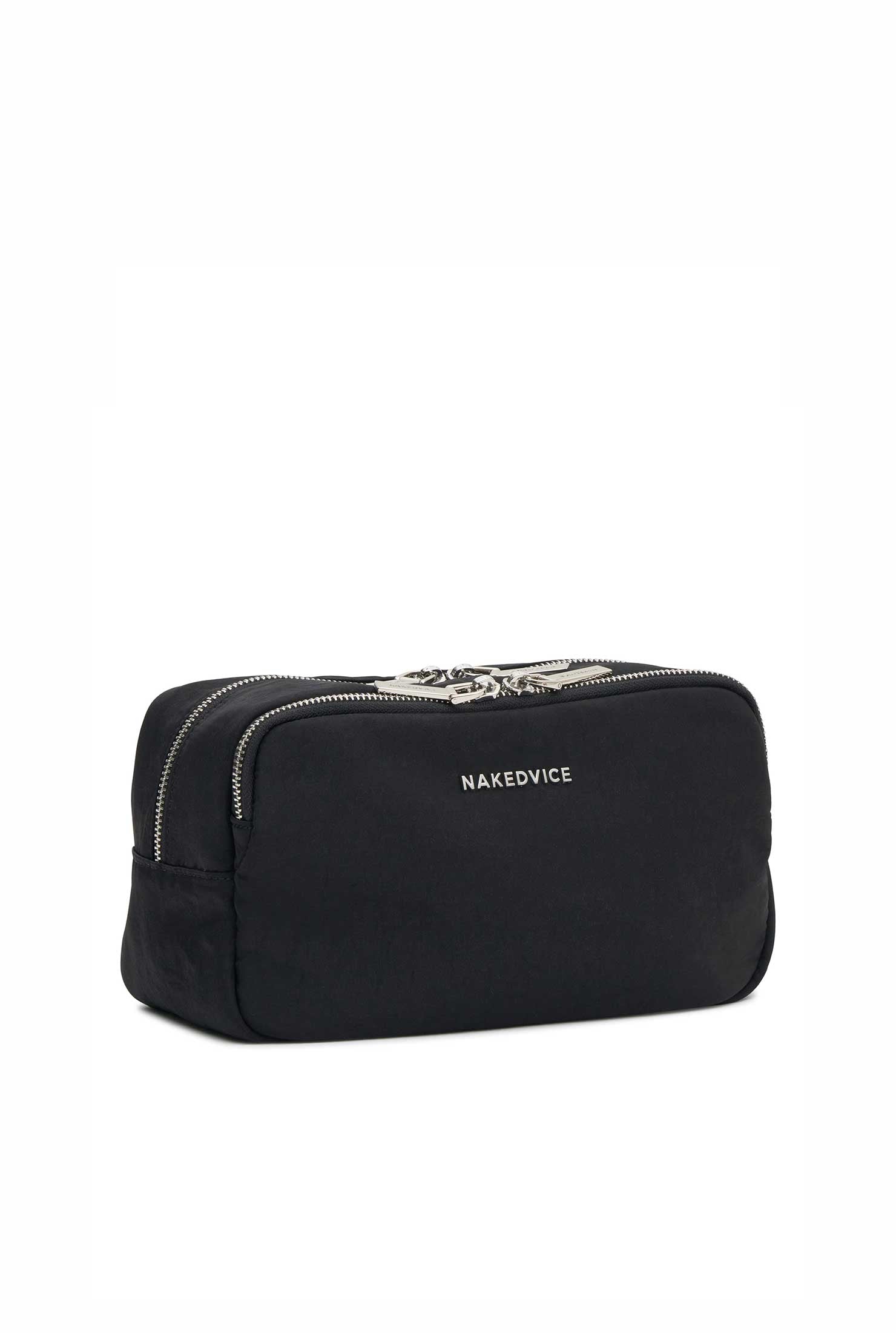 THE FELIX SILVER MAKEUP CASE - Premium Travel Cosmetic Organizer for Women | Waterproof & Durable Makeup Bag for Home, Travel & On-the-Go