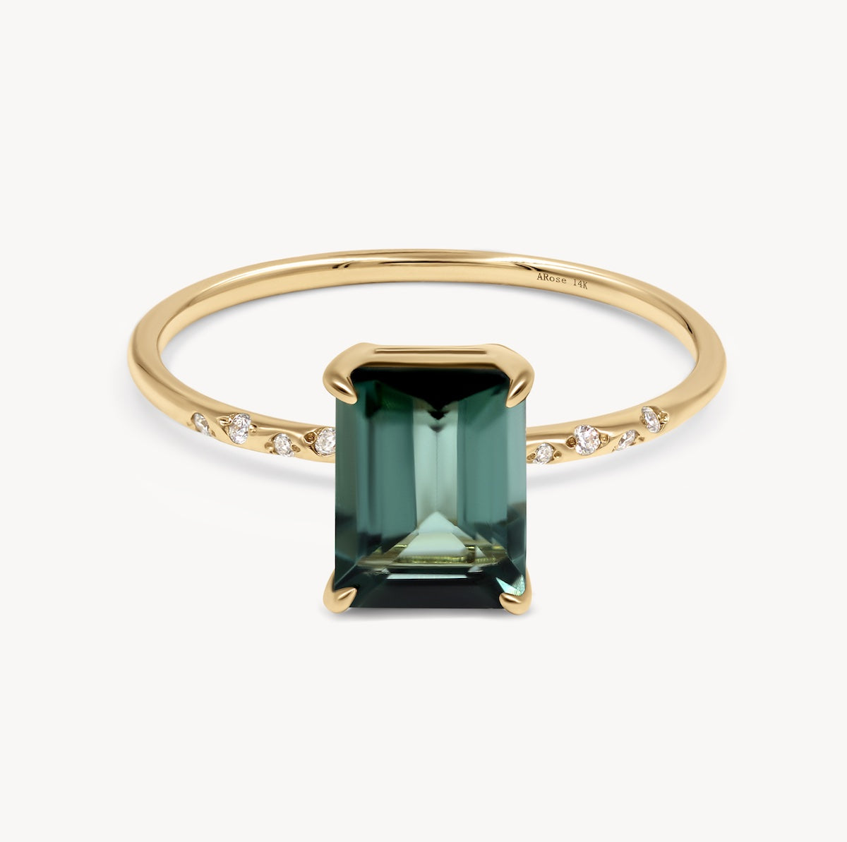 Stunning Large Starry Tourmaline Ring for Women - Genuine Gemstone Jewelry for Engagement, Anniversary & Special Occasions