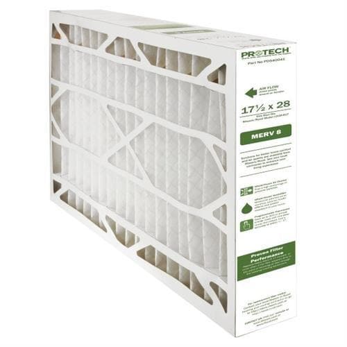 PROTECH PD540041 17.5x28x5 MERV 8 Air Filter - Furnace, AC & HVAC Replacement Filter (1 Pack) - Improves Indoor Air Quality for Homes & Offices