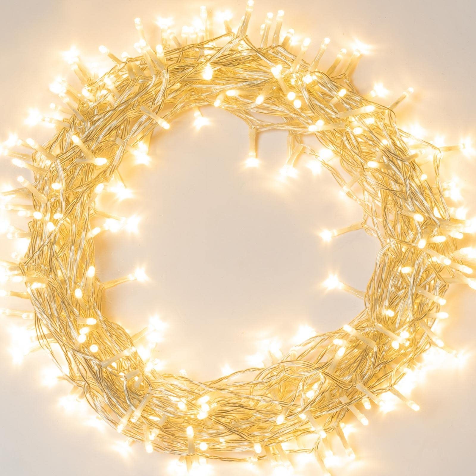Koopower 35ft 100 LED String Lights with Timer, IP65 Waterproof, 8 Modes - Battery Operated Fairy Lights for Indoor Outdoor Decor (Warm White) - Perfect for Wedding, Party, Garden, Festival, Patio, Christmas & Home Decoration