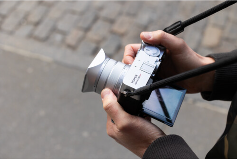 FUJIFILM GFX100RF Mirrorless Digital Camera 102MP Medium Format - Silver Body | Professional Photography, Studio & Outdoor Shooting