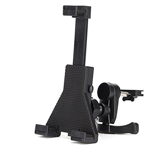 Universal Car Air Vent Tablet Holder Mount - Compatible with Kindle Fire HDX 8.9, iPad 2/3/4, Samsung Galaxy Tab Active - Secure Hands-Free Dashboard Stand for Reading, Navigation & Entertainment While Driving