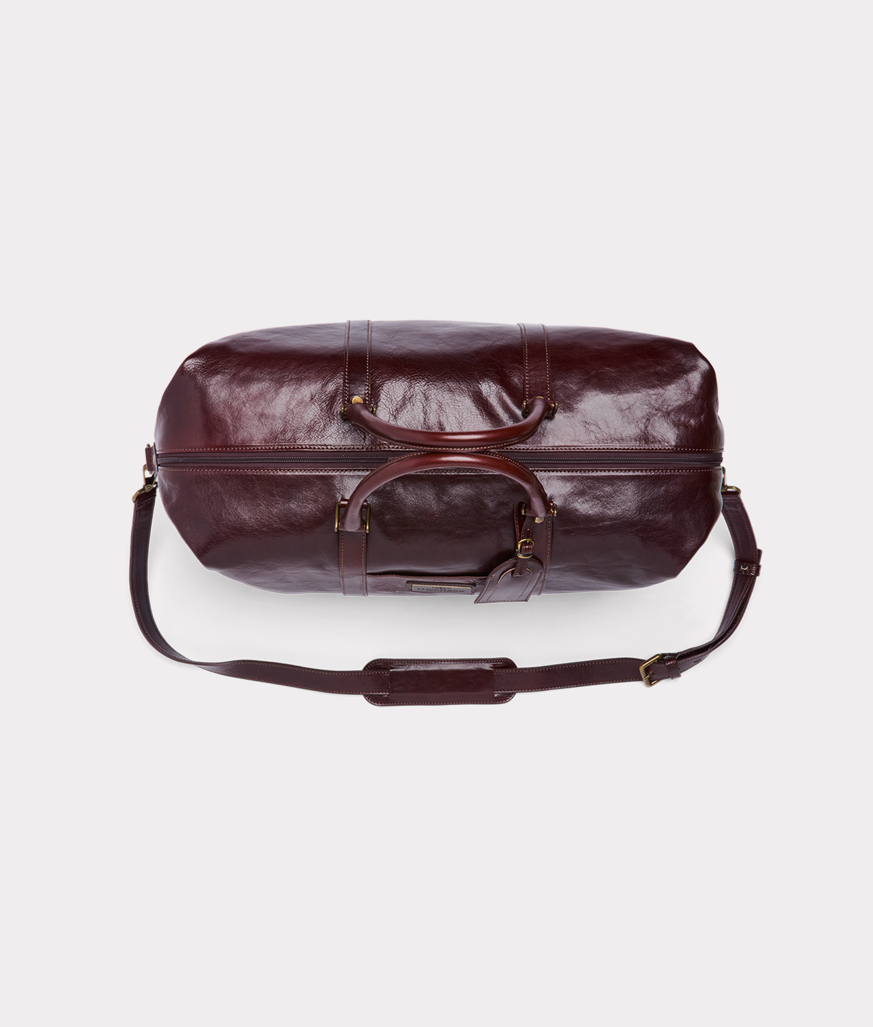 Premium Cosimo Weekender Travel Bag in Chocolate Brown - Perfect for Weekend Getaways, Business Trips & Carry-On Luggage