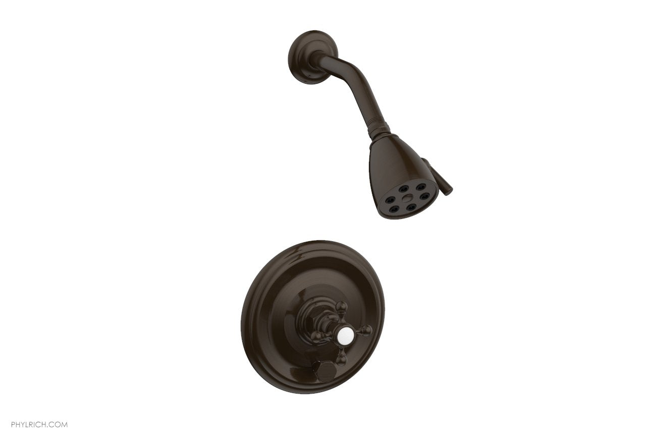 HEX TRADITIONAL Pressure Balance Shower and Diverter Set (No Spout) 4 151 - Perfect for Bathroom Renovation and Modern Home Upgrade