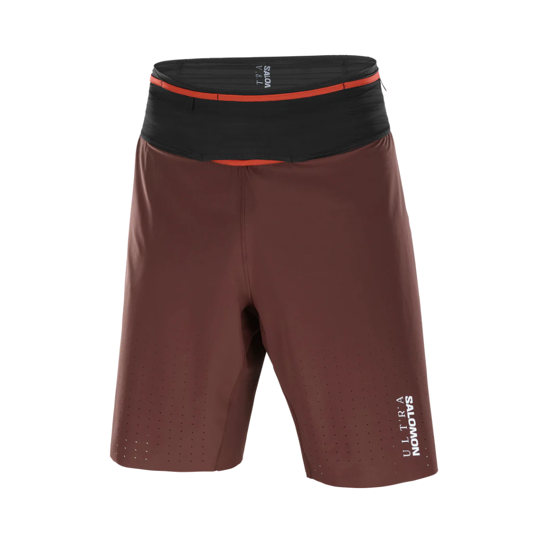 Salomon Men's S/Lab Ultra 2-in-1 Running Shorts - Lightweight, Breathable & Quick-Dry for Trail Running & Outdoor Training (LC2448500) - Perfect for Marathon, Hiking & Gym Workouts