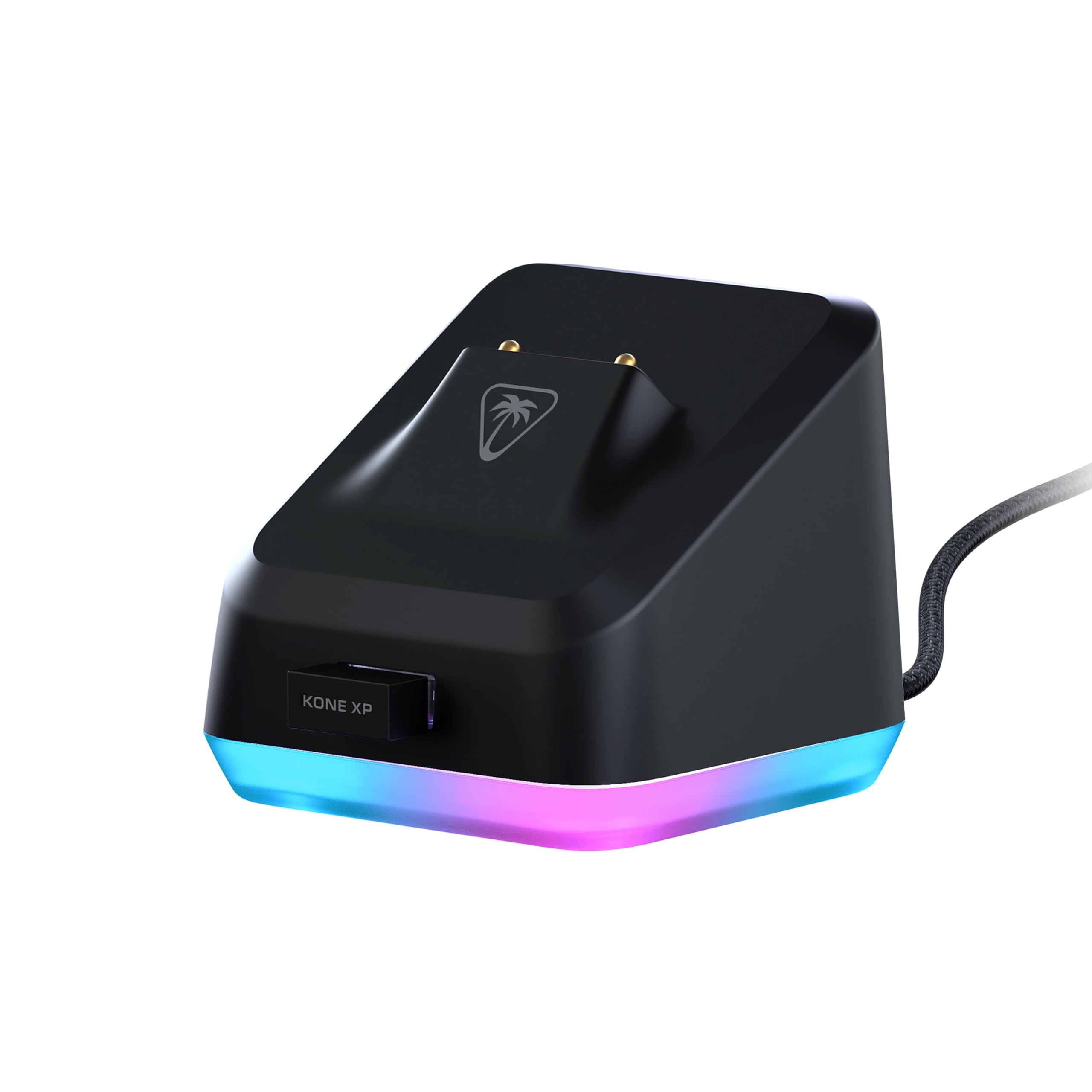 Turtle Beach Kone XP Air Wireless RGB Gaming Mouse - Bluetooth, 19K DPI Optical Sensor, 100-Hour Battery with Charging Dock, 29 Programmable Buttons, 4D Wheel - Black | Ergonomic Design for PC & Mac Gaming, Work & Productivity