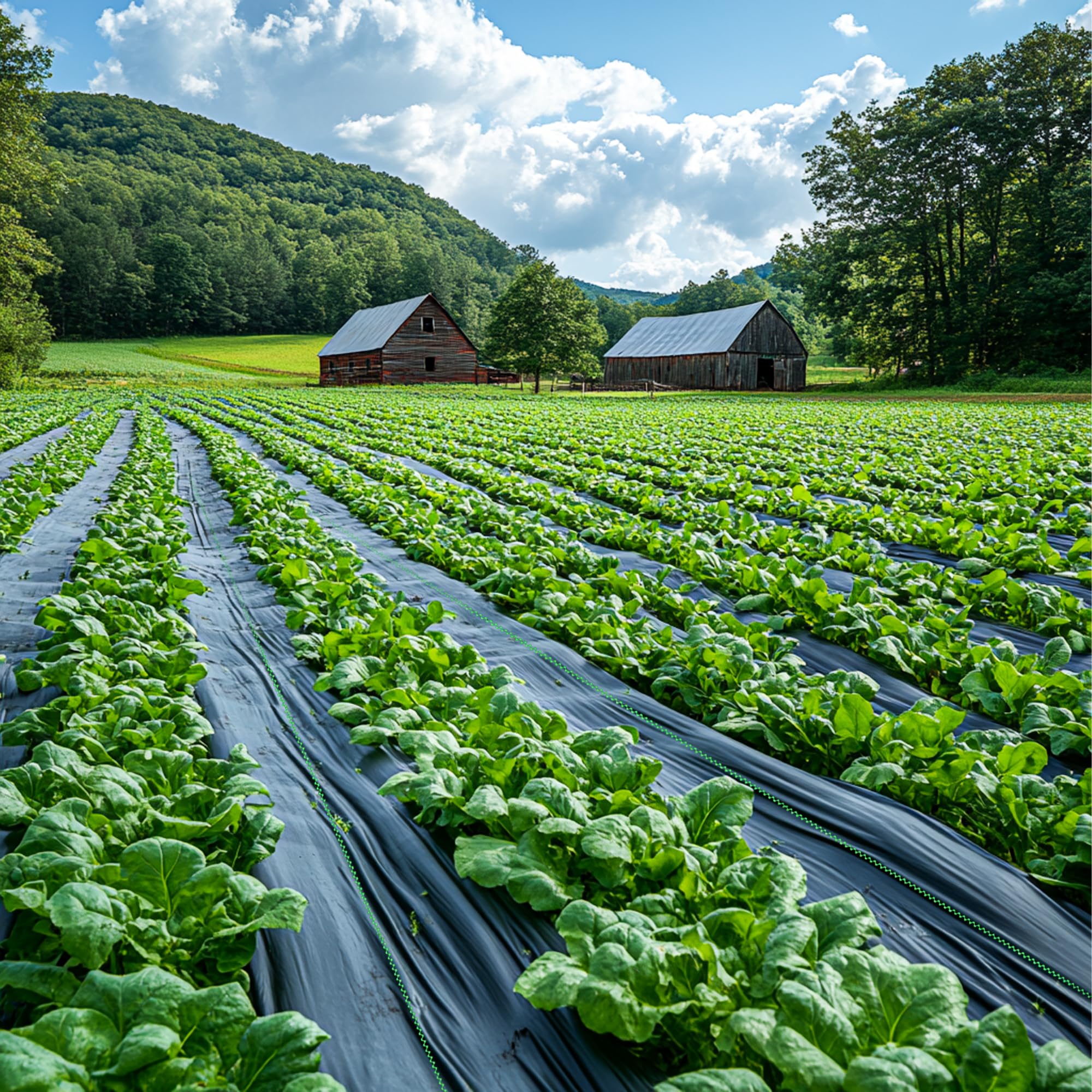 6ft x 300ft Heavy Duty Weed Barrier Landscape Fabric - Premium Weed Control Fabric for Gardens, Durable & Eco-Friendly Weed Block Gardening Mat - Perfect for Landscaping, Mulch Beds, Vegetable Gardens & Flower Beds