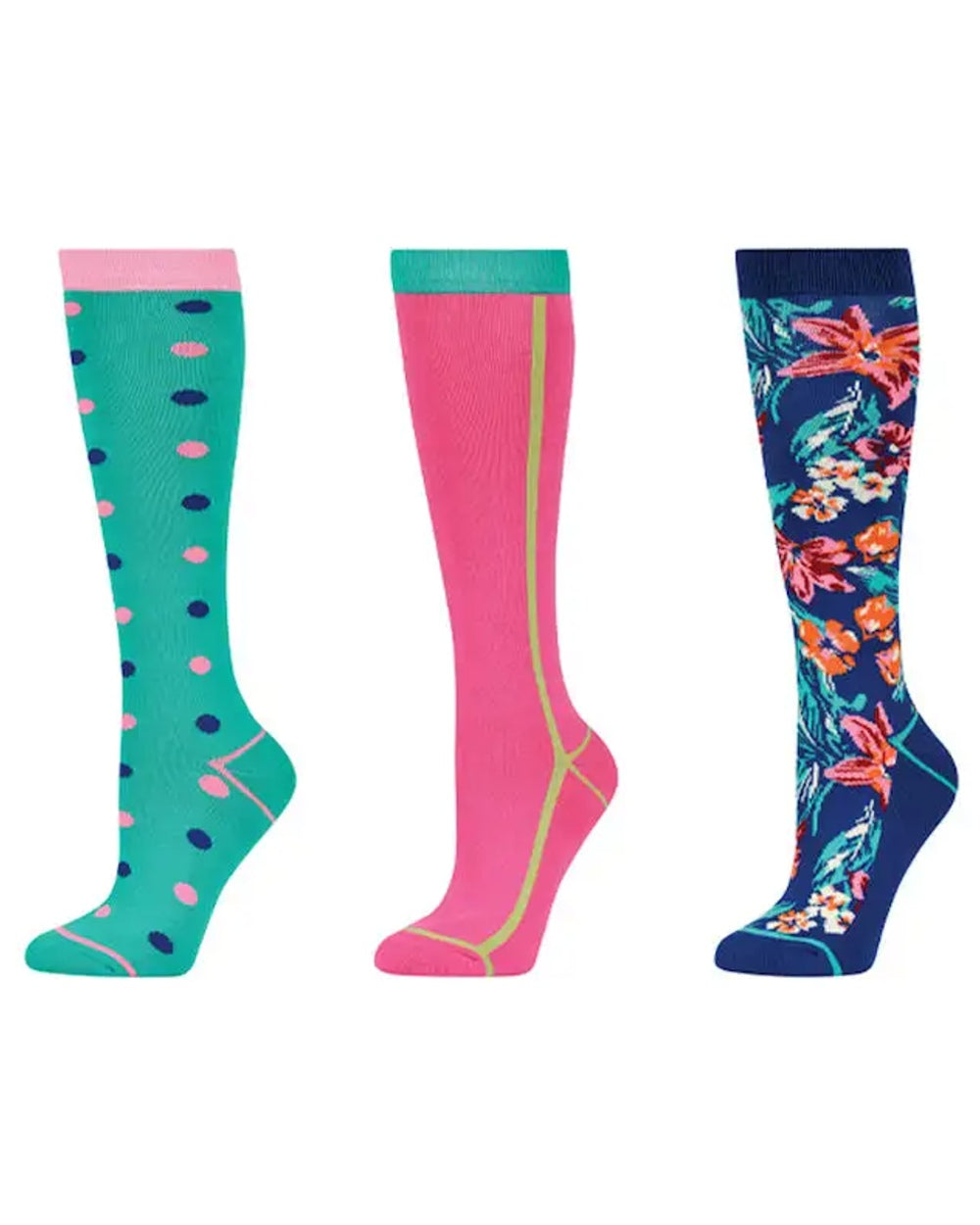 Dublin Three Pack Socks for Men - Comfortable Cotton Crew Socks for Everyday Wear, Work & Sports | Multipack Casual Socks