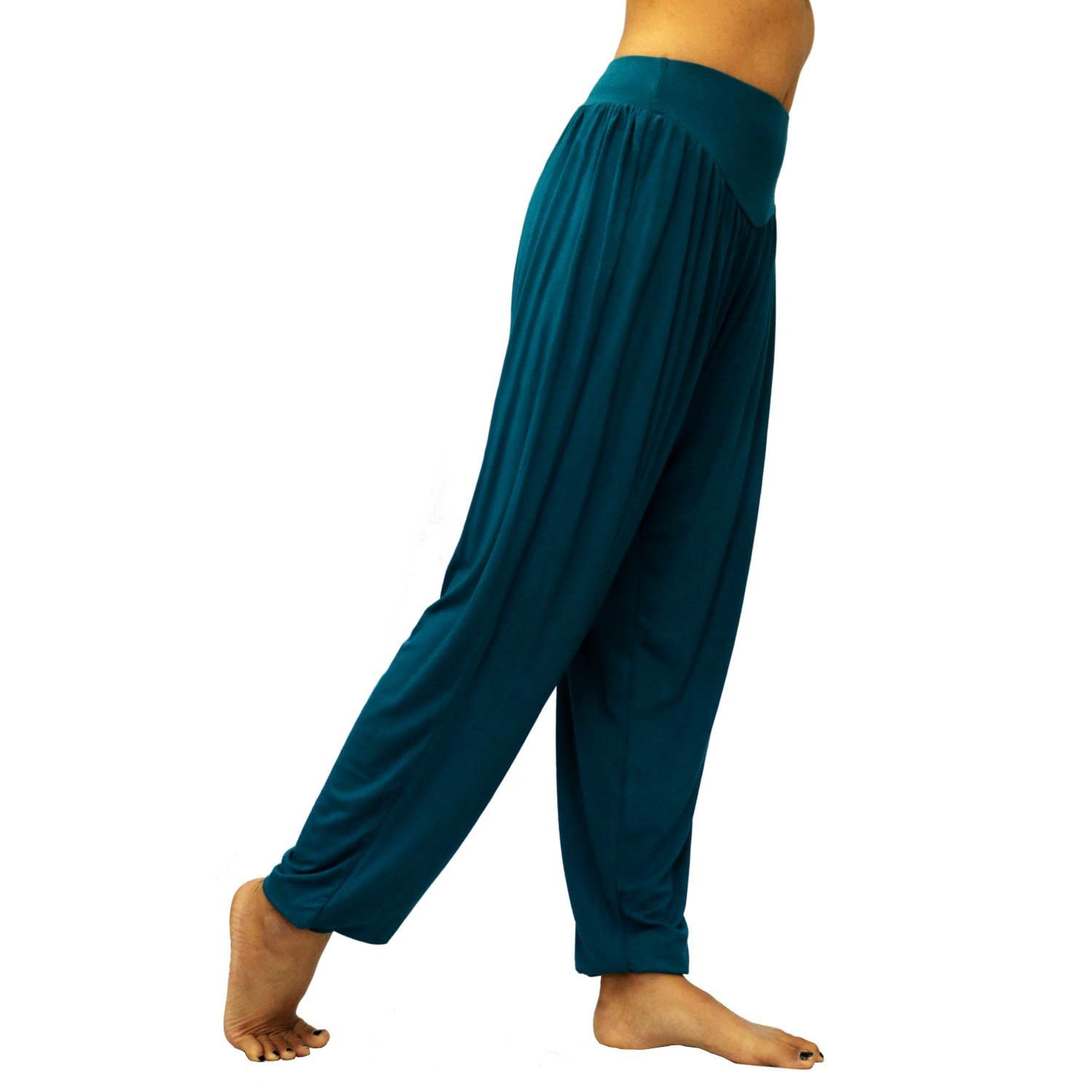 LOFBAZ Women's Maternity Yoga Pants - Stretchy Lounge Pajama Sweatpants for Pregnancy, Dance & Harem Style | Comfortable Sleepwear & Workout Leggings for Expecting Moms - Perfect for Yoga, Relaxing at Home, and Maternity Photoshoots