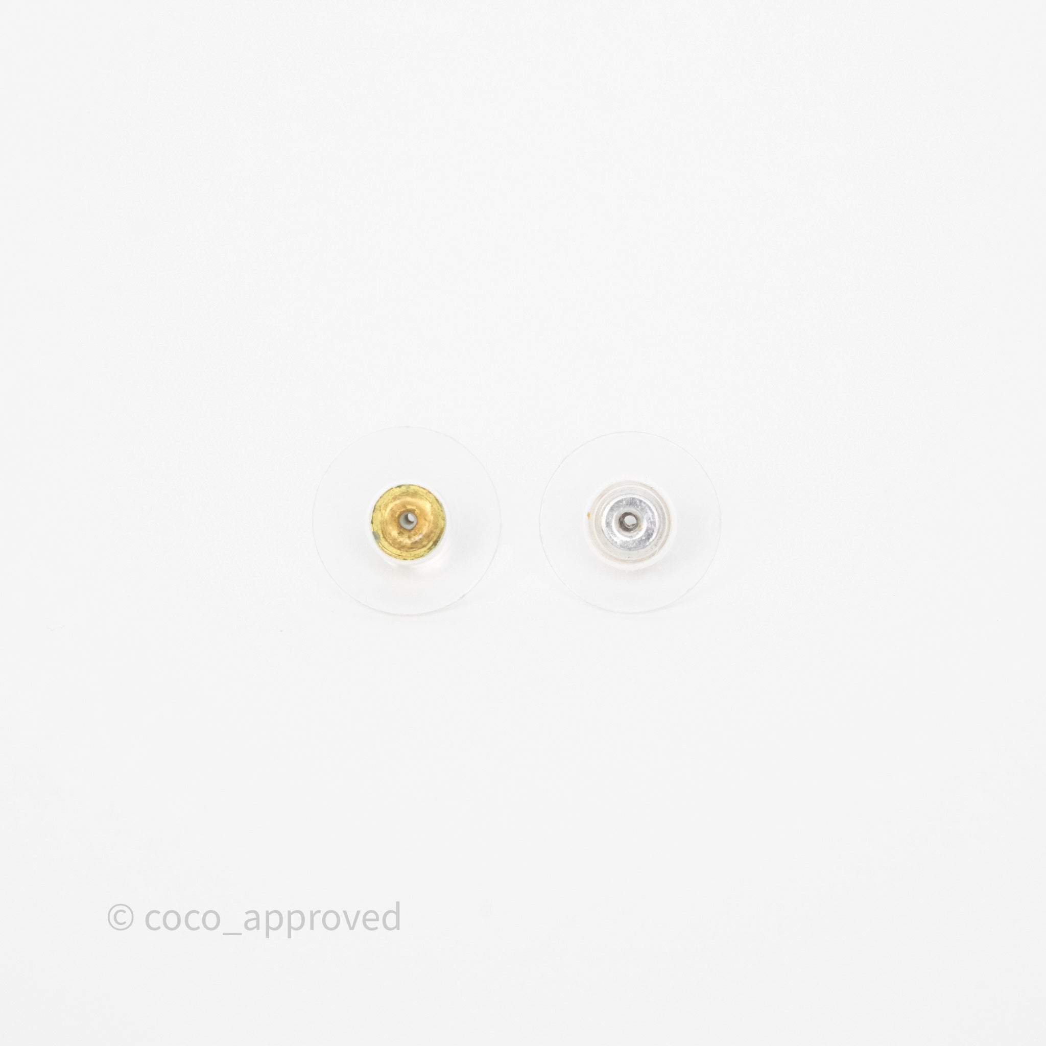 Chanel CC Crystal Pearl Hoop Earrings Gold Tone 21C - Luxury Fashion Jewelry for Women, Elegant Pearl & Crystal Design - Perfect for Parties, Weddings & Special Occasions