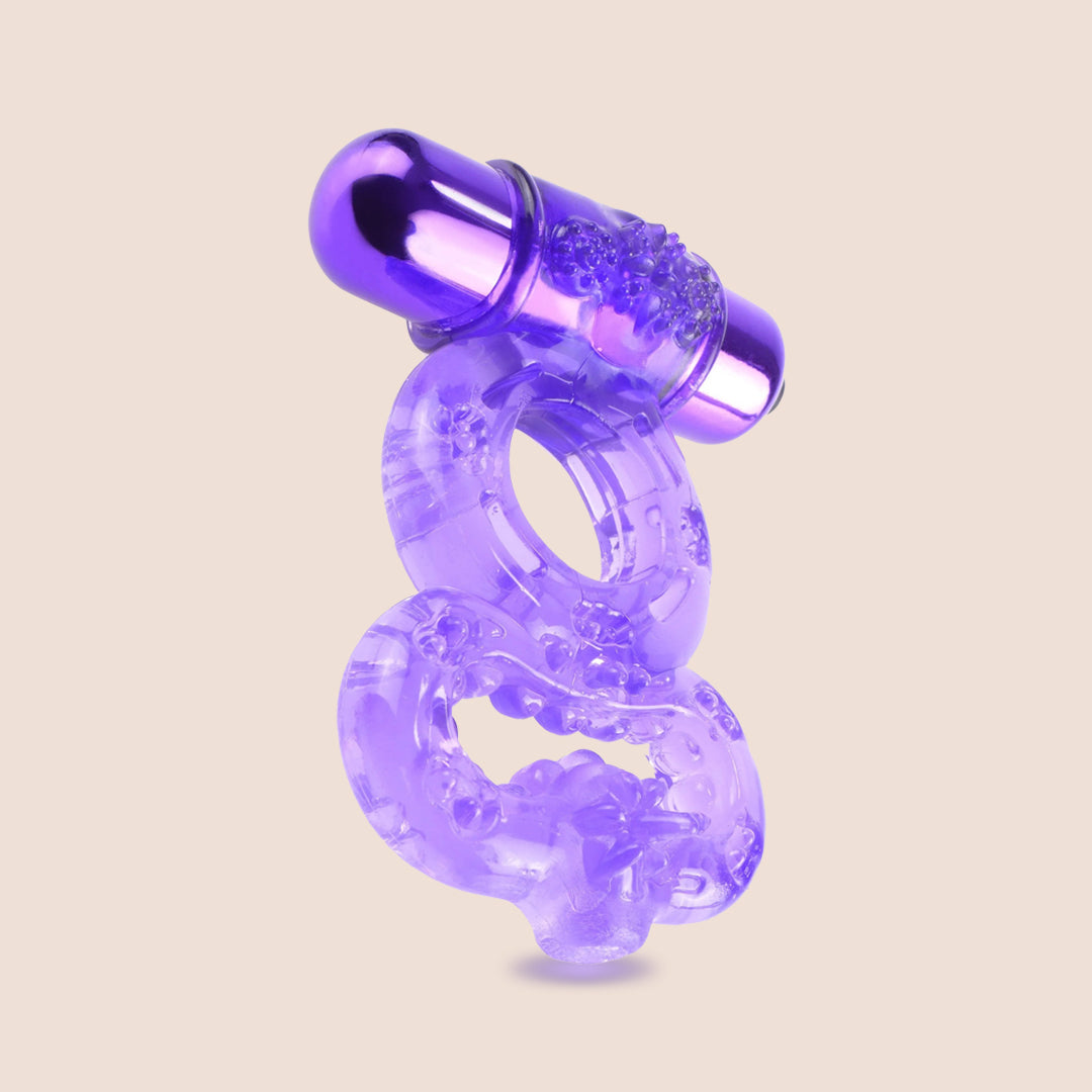 Fantasy C Ringz Infinity Super Ring - Vibrating Cock & Ball Ring for Enhanced Pleasure | Couples Sex Toy for Intimate Play & Sensual Massage