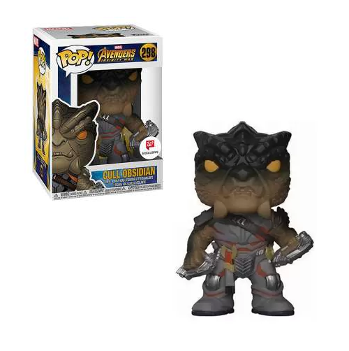 Funko Pop! Avengers Infinity War Cull Obsidian #298 Collectible Figure - Exclusive Walgreens Edition | Perfect for Marvel Fans, Gift for Collectors, Display for Home & Office