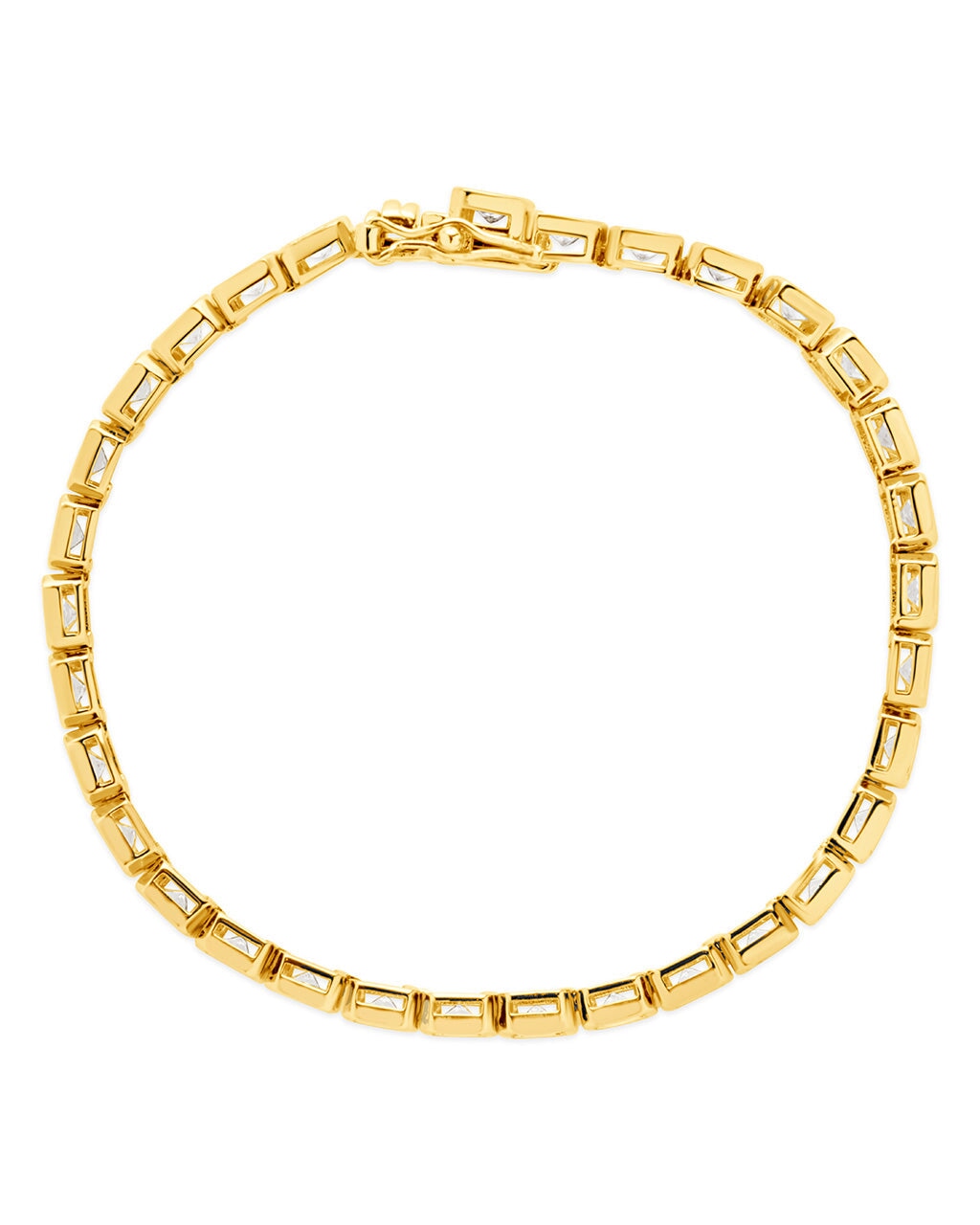 Roxie Bezel CZ Tennis Bracelet for Women - Elegant Cubic Zirconia Wedding Jewelry Gift - Perfect for Anniversaries, Parties & Special Occasions
