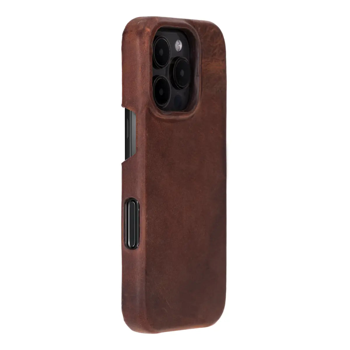 Premium Distressed Brown Leather iPhone 16 Pro Max Wallet Case - Slim Protective Cover with Card Slots for Credit Cards & ID - Perfect for Everyday Use, Travel & Business Professionals