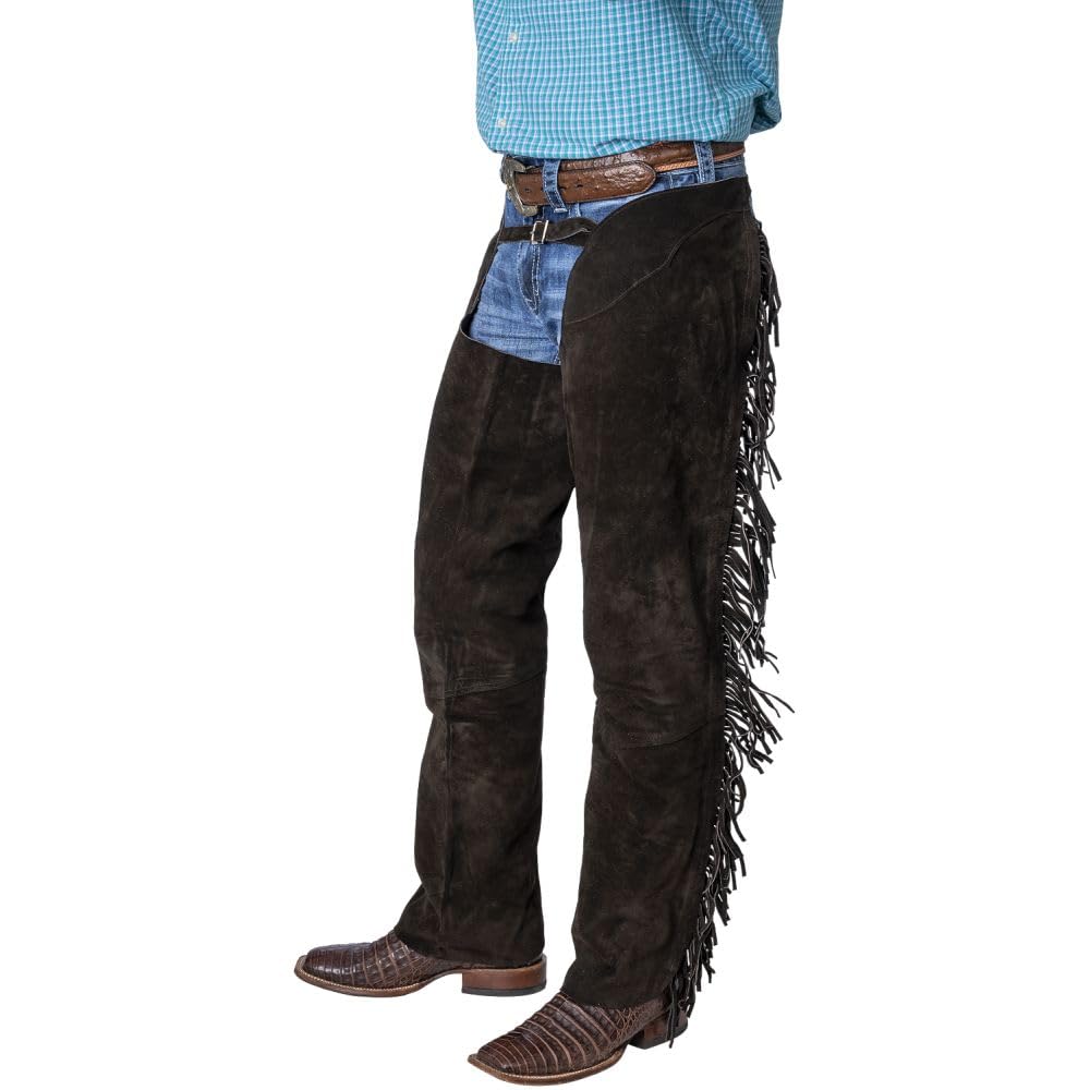 Tough 1 Men's Western Boots - Durable Cowboy Boots for Men - Comfortable Riding & Work Boots - Perfect for Ranch Work, Horseback Riding & Country Style Fashion