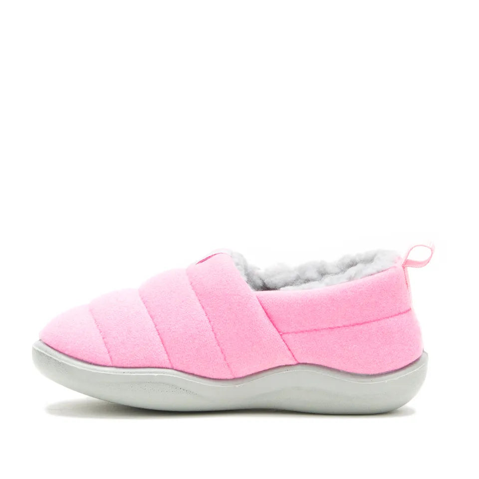 Kamik Magenta CozyChalet Waterproof Children's/Youth Winter Slippers - Warm Indoor/Outdoor House Shoes for Kids & Teens
