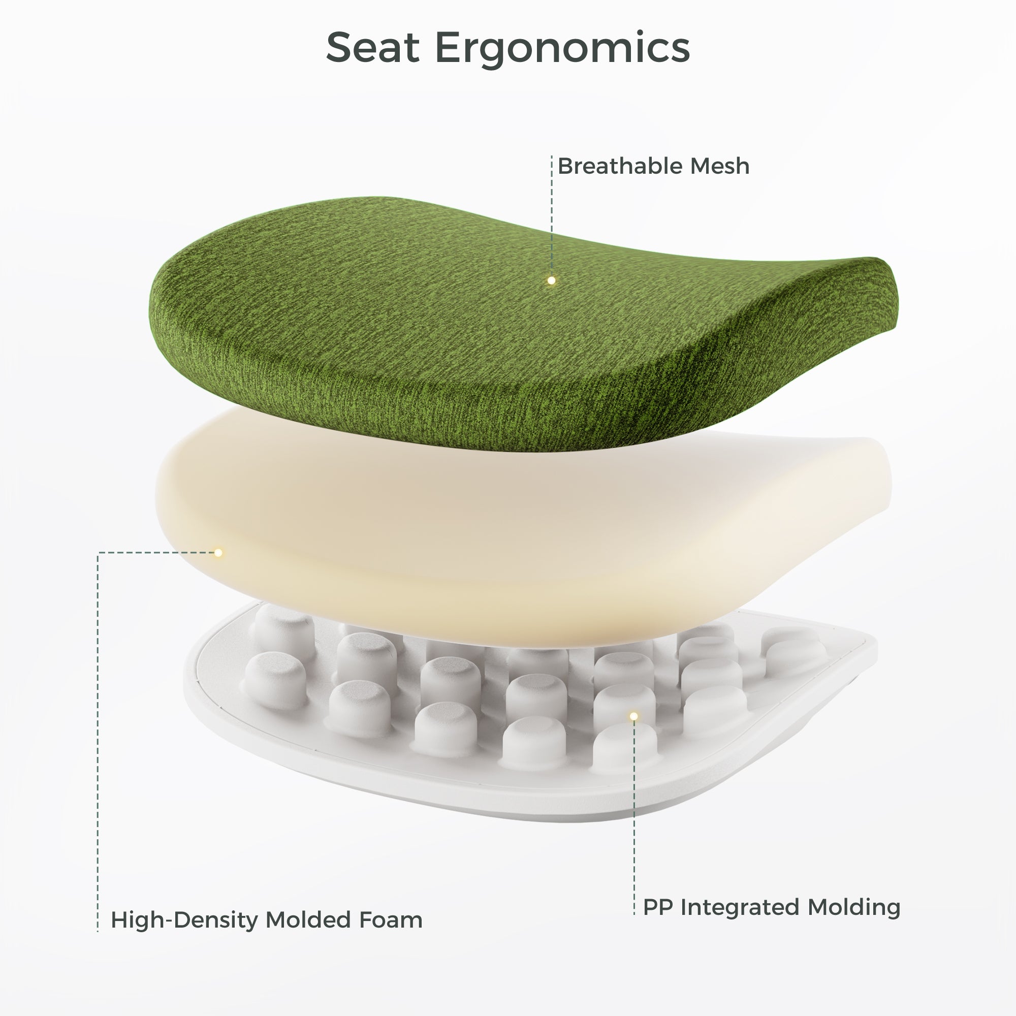 Ergonomic Office Chair - Skylar Lite Duo Hue Adjustable Height Swivel Task Chair for Home & Office Workspace, Comfortable Computer Desk Chair for Long Hours Sitting, Perfect for Gaming, Studying, and Remote Work