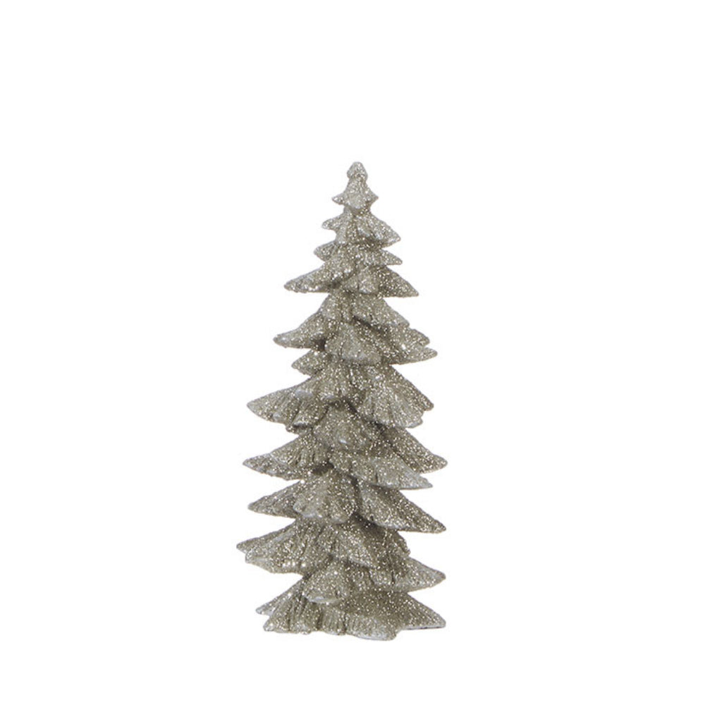 Sparkling Champagne Glitter Christmas Tree - Elegant Holiday Decor for Home, Office, Party & Wedding Decorations