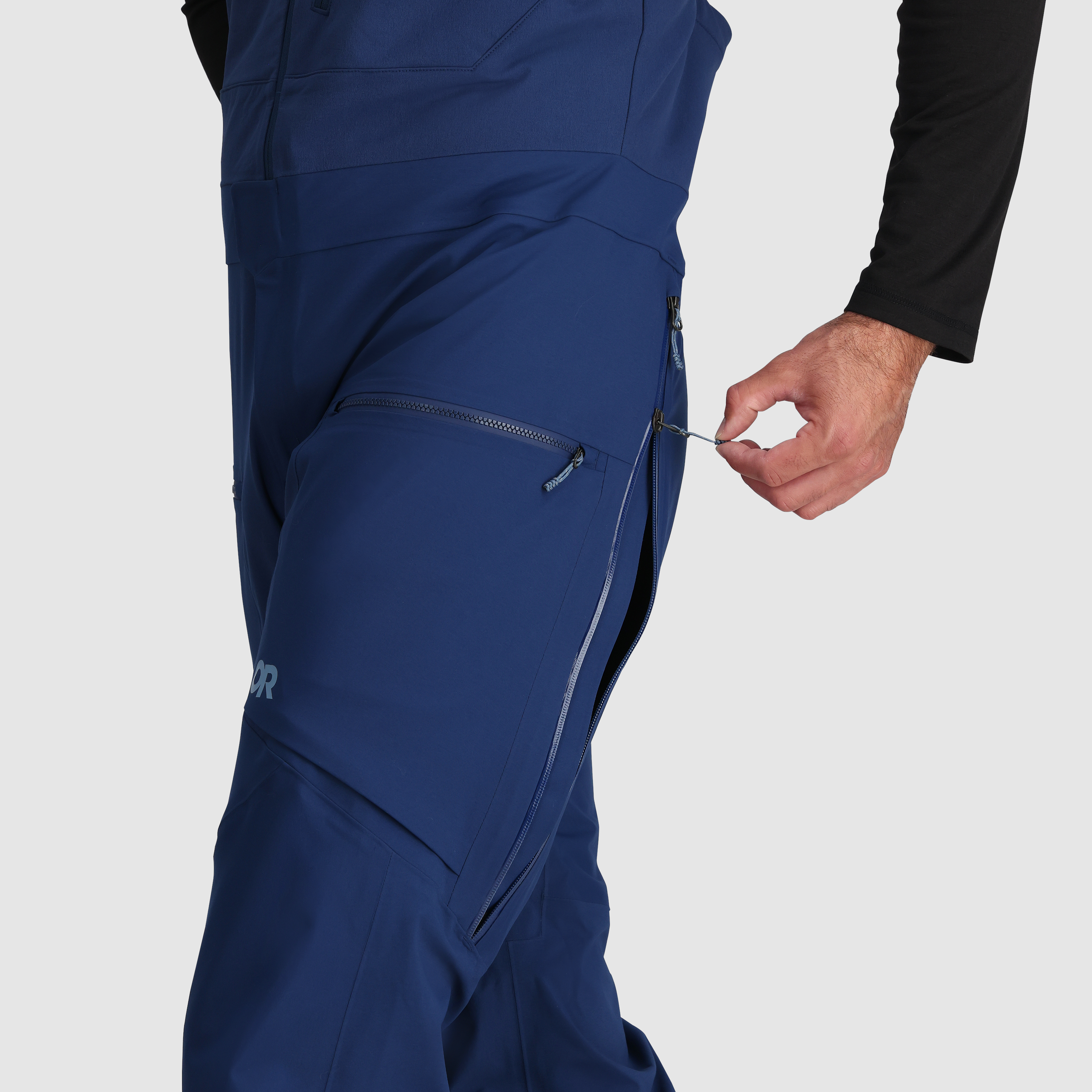 Men's Skytour AscentShell Waterproof Ski Bib Pants - Winter Snow Sports Gear for Skiing & Snowboarding Adventures