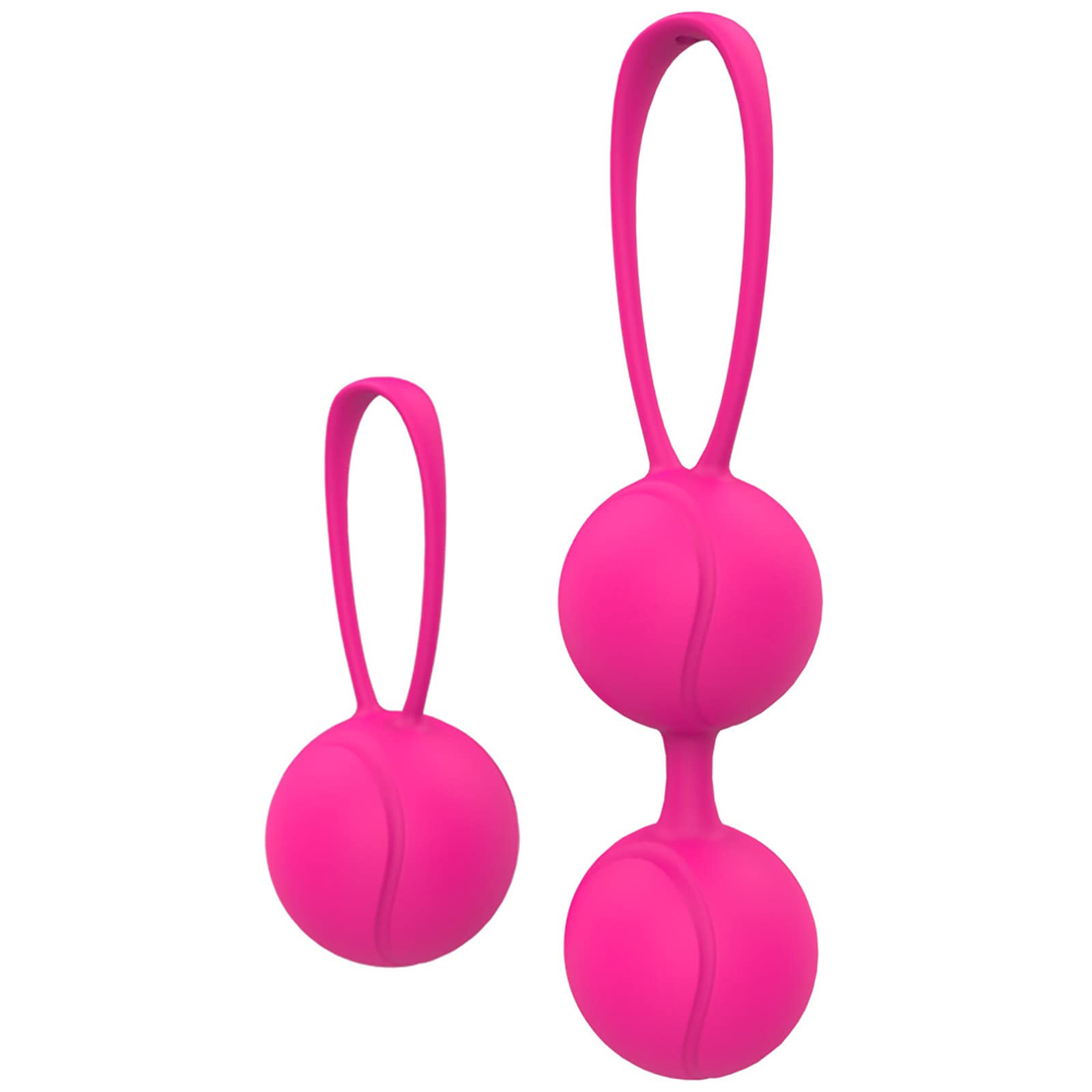 Rechargeable Kegel Balls for Women - Ben Wa Balls Kegel Exercise Weights with Remote Control, Silicone Vaginal Massager for Pelvic Floor Muscle Training | At-Home Workout, Postpartum Recovery & Intimate Wellness