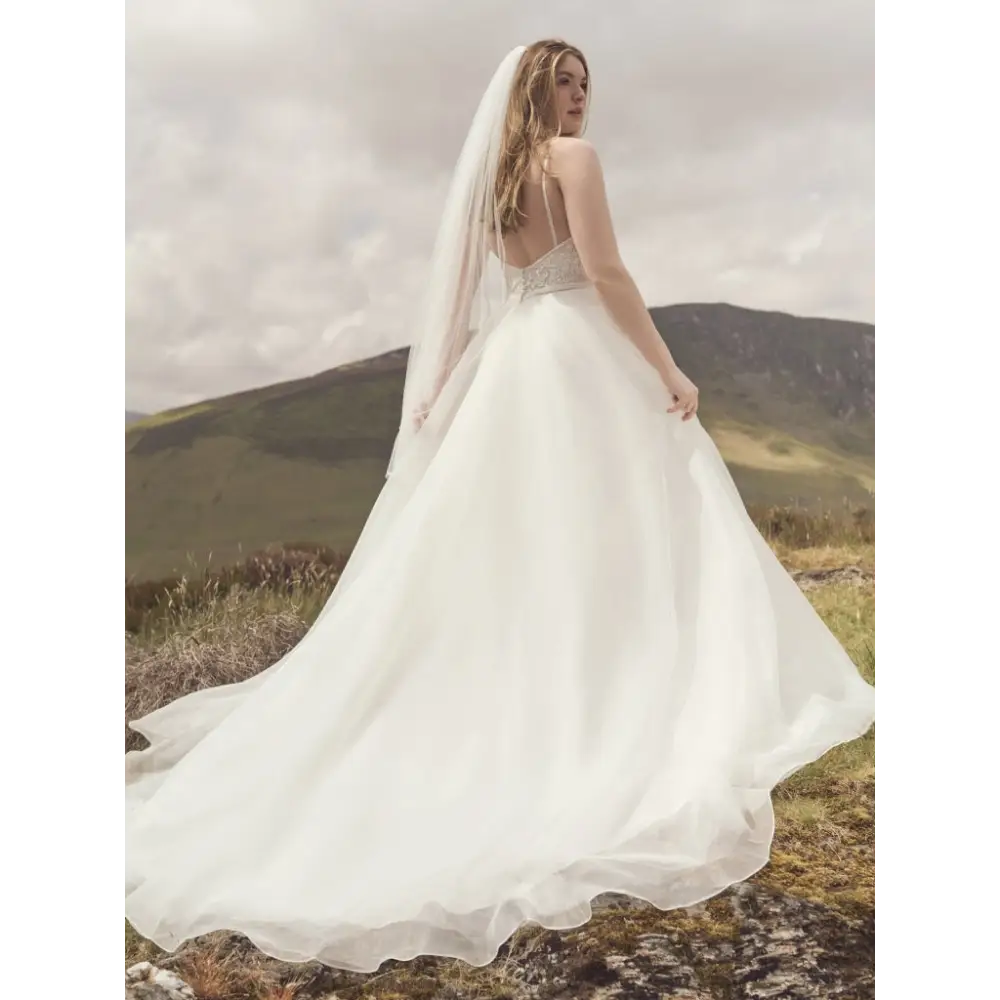 Rebecca Ingram Desia Veil - Elegant Wedding Veil for Brides | Perfect for Church Ceremonies, Outdoor Weddings & Formal Events