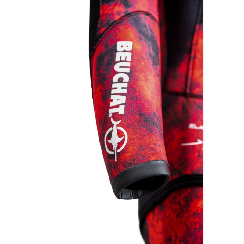 Beuchat REDROCK 7mm Neoprene Scuba Diving Jacket for Cold Water Spearfishing & Snorkeling - Warm & Flexible Wetsuit Top for Underwater Adventures
