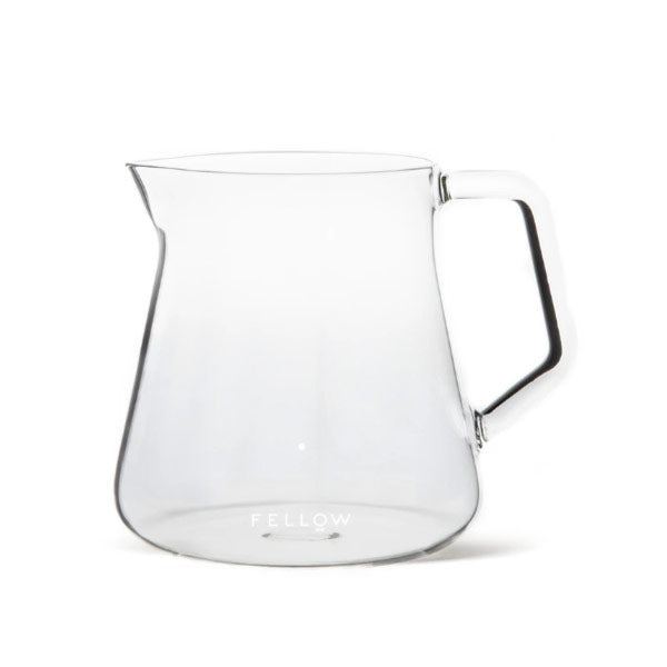 Fellow Mighty Small Glass Carafe - 12oz Insulated Coffee Carafe with Handle, Perfect for Pour Over Coffee, Tea & Cold Brew at Home or Office