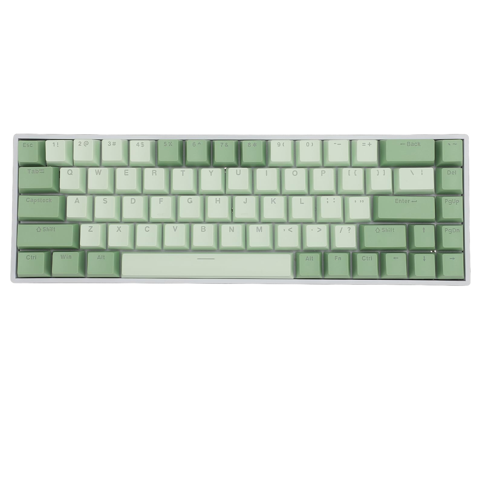 Vikye 68-Key Mechanical Gaming Keyboard - Hot Swappable Blue Switch, 3 Connection Modes (Bluetooth/Wired/2.4G), RGB Backlit for Windows PC & Mac - Perfect for Typing, Gaming & Office Work