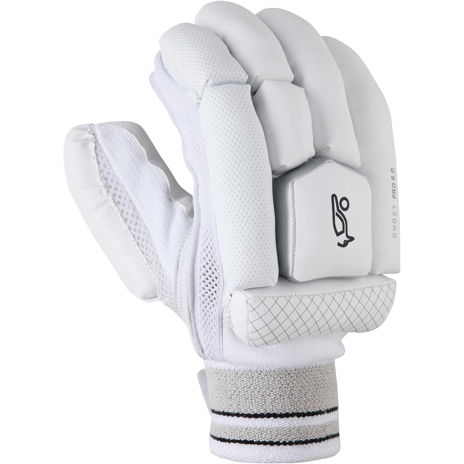 Kookaburra Ghost Pro 6.0 Cricket Batting Gloves - Premium Leather Protection for Batsmen | Perfect for Practice & Match Play