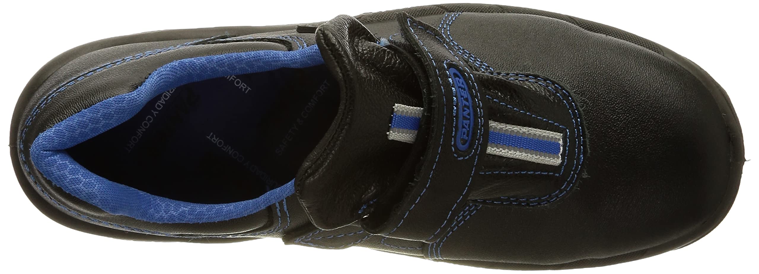 Linea Plus Velcro S2 Safety Shoes - Non-Slip Work Shoes for Men & Women - Lightweight & Comfortable for Construction, Warehouse, and Industrial Use