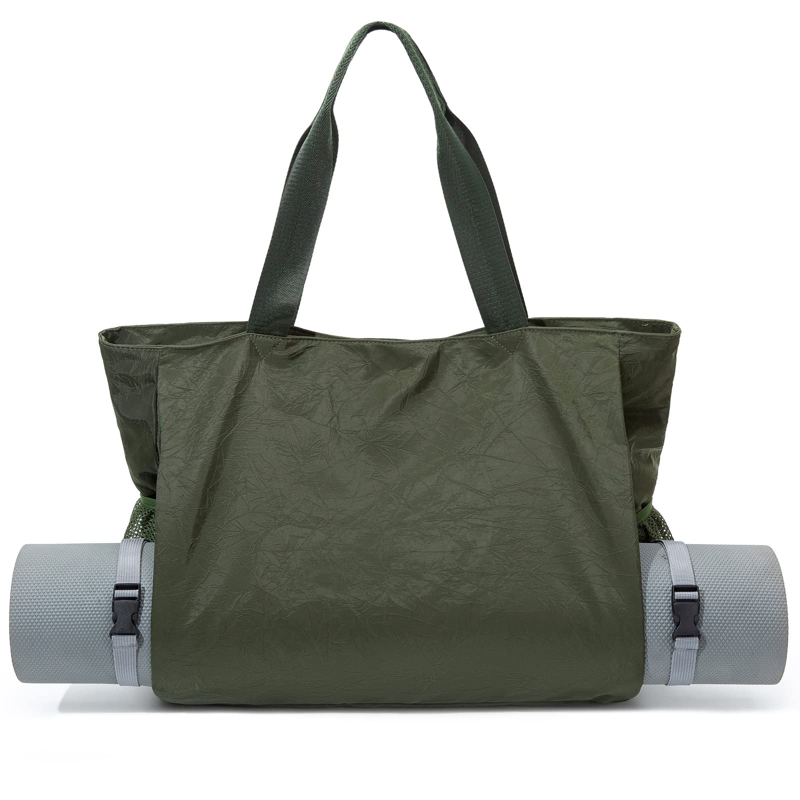 Premium Waterproof Yoga Mat Bag with Shoulder Strap - Yoga Mat Holder & Wet Pocket for Gym, Pilates, Travel, Beach - Ideal for Yoga Enthusiasts & Fitness Lovers